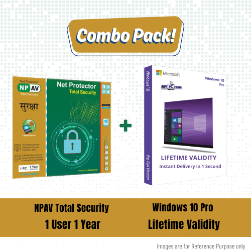 Net Protector Total Security + Windows 10 Pro Combo Offer